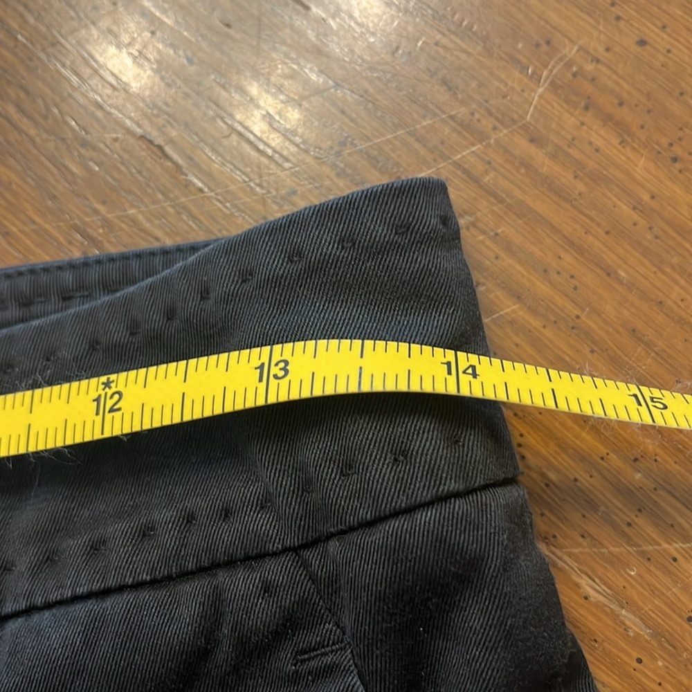 GUCCI Vintage Y2K Straight Leg Ankle Pants Black Sz 38 Italy 24” inseam - Picture 6 of 15